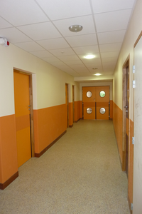 ANDAMIA protection murale couloir &eacute;cole maternelle