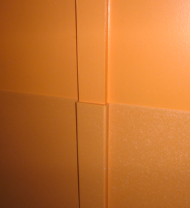 Protection murale : pliage thermoformé en U pour traiter les cas particuliers ANDAMIA protection murale pliage thermoformé