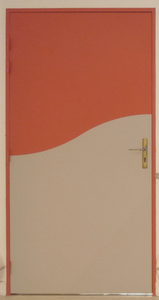 Protection murale : protection porte design vague ANDAMIA protection murale protection porte vague